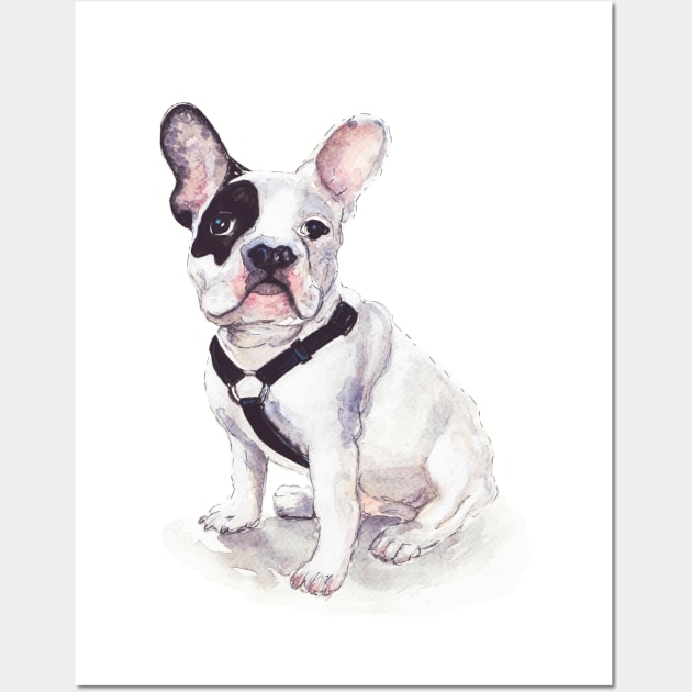 Humphrey the Frenchie Wall Art by Bridgetdav